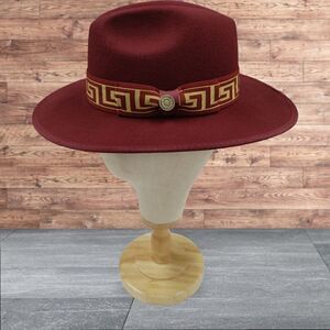 MEN'S BRUNO CAPELO WESLEY WIDE BRIM PINCH FRONT FEDORA HAT. WE-977.